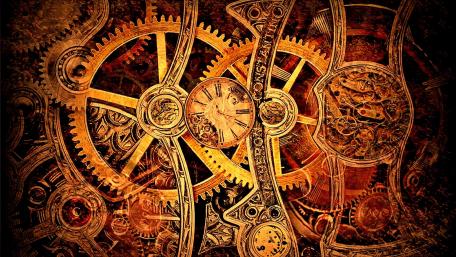 Gears clockwork wallpaper