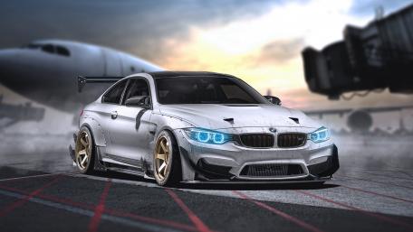 Dream BMW on the Runway wallpaper