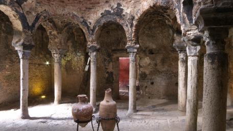 Arab baths of Mallorca wallpaper