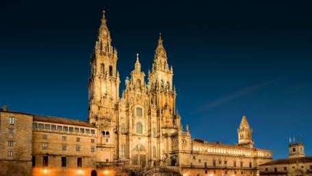 Cathedral of Santiago de Compostela wallpaper