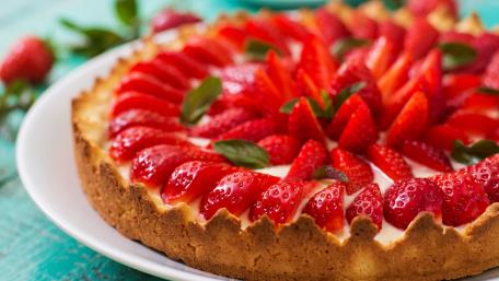 Strawberry pie wallpaper