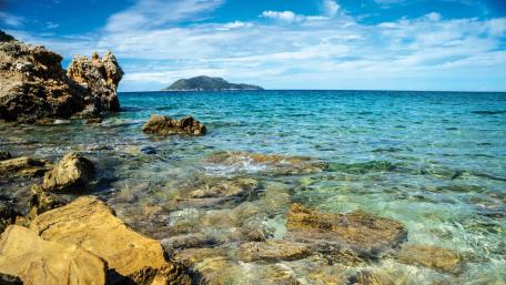 Karaburun Peninsula and Sazan Island wallpaper