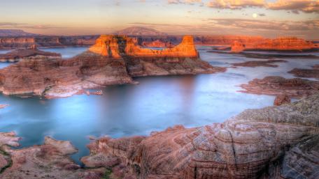 Alstrom Point, Gunsight Bay,  Lake Powell wallpaper