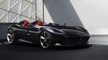 Ferrari Monza: Elegance in Motion wallpaper