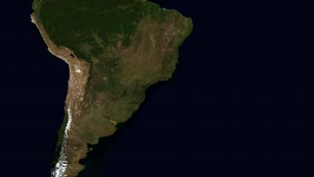 Blue Marble Next Generation (South America) wallpaper