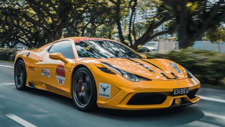 Ferrari 458 Race car wallpaper