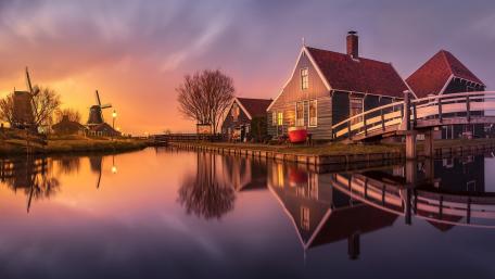 Zaanse Schans wallpaper