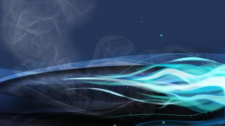 Blue flame wallpaper