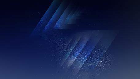Blue gleam wallpaper
