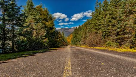 Along the highway wallpaper