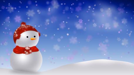 Snowman wallpaper