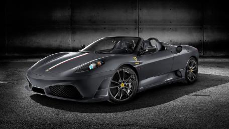 Black Ferrari F430 wallpaper
