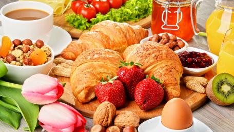 Full breakfast wallpaper