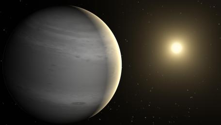 Helium-Shrouded Planet wallpaper