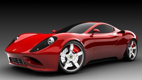 Ferrari Dino concept wallpaper