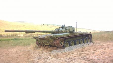 Tactical Power of an Armored Tank wallpaper