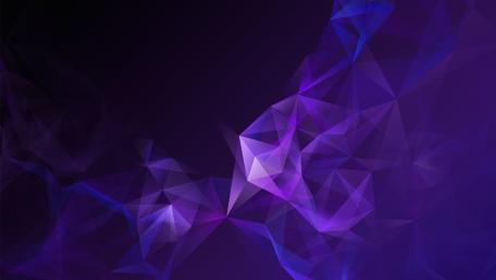 Mesmerizing Purple Polygons wallpaper