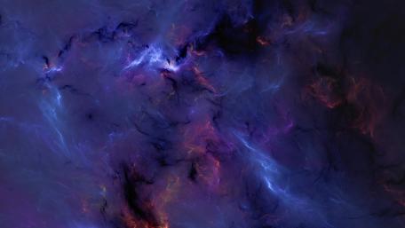 Dark blue space wallpaper