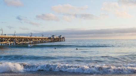 Morning seascape wallpaper