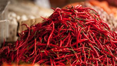 Hot peppers wallpaper