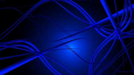 Blue Plexus Connections wallpaper