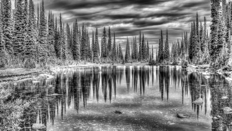 Balsam Lake HDR wallpaper