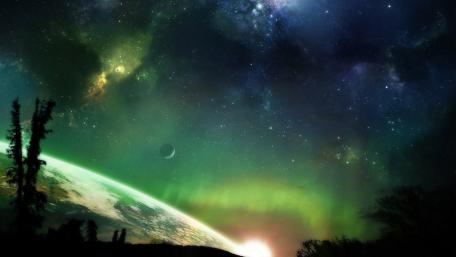 Colorful cosmos - Fantasy art wallpaper