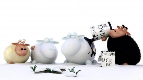 Sheeps wallpaper