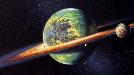 Cyborg planet wallpaper