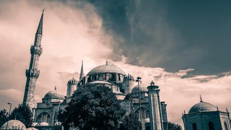 Sehzade Mosque in Istanbul wallpaper