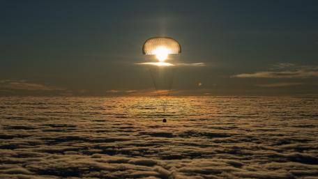 Expedition 54 Soyuz MS-06 Landing wallpaper