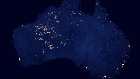 City Lights of Australia wallpaper