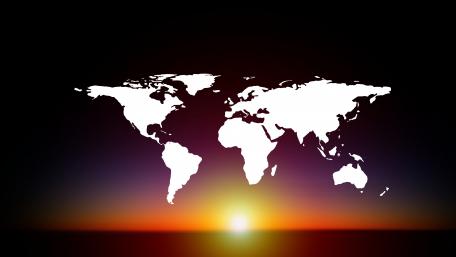 Continents wallpaper