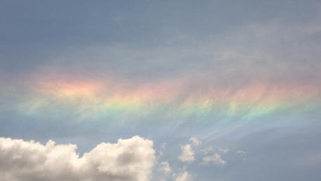 Prism / Rainbow in the sky wallpaper
