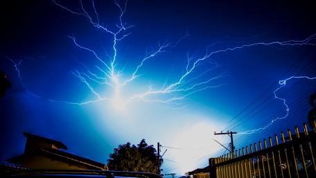 Night thunderstorm ️ wallpaper