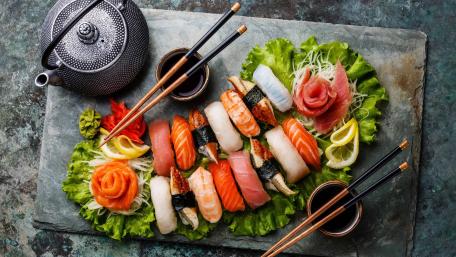 Sashimi wallpaper