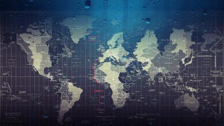 Time Zone Map wallpaper