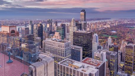 Central Park view wallpaper