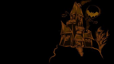 Halloween drawing wallpaper