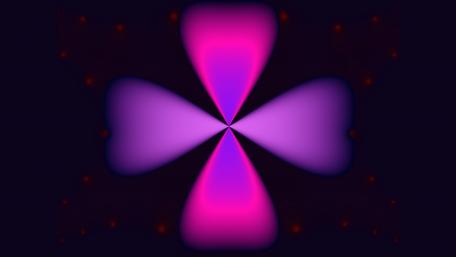 Neon glow wallpaper