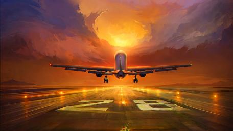 Runway wallpaper