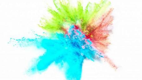 Colorful explosion wallpaper