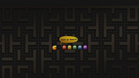 Fun pacman wallpaper