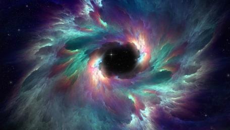 The hole wallpaper