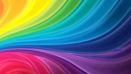 Rainbow art wallpaper