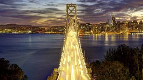 San Francisco–Oakland Bay Bridge wallpaper