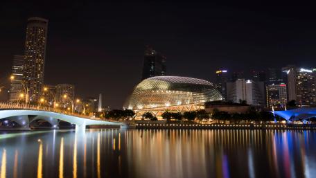 Esplanade - Theatres on the Bay, Singapore wallpaper
