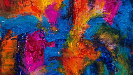 Abstract painting art wallpaper