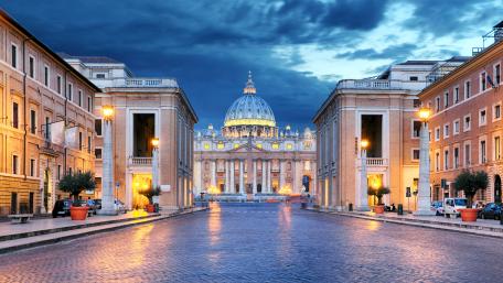 Saint Peter's Square (Rome) wallpaper
