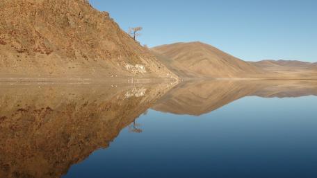 Khukh Nuur lake (Turgen, Mongolia) wallpaper